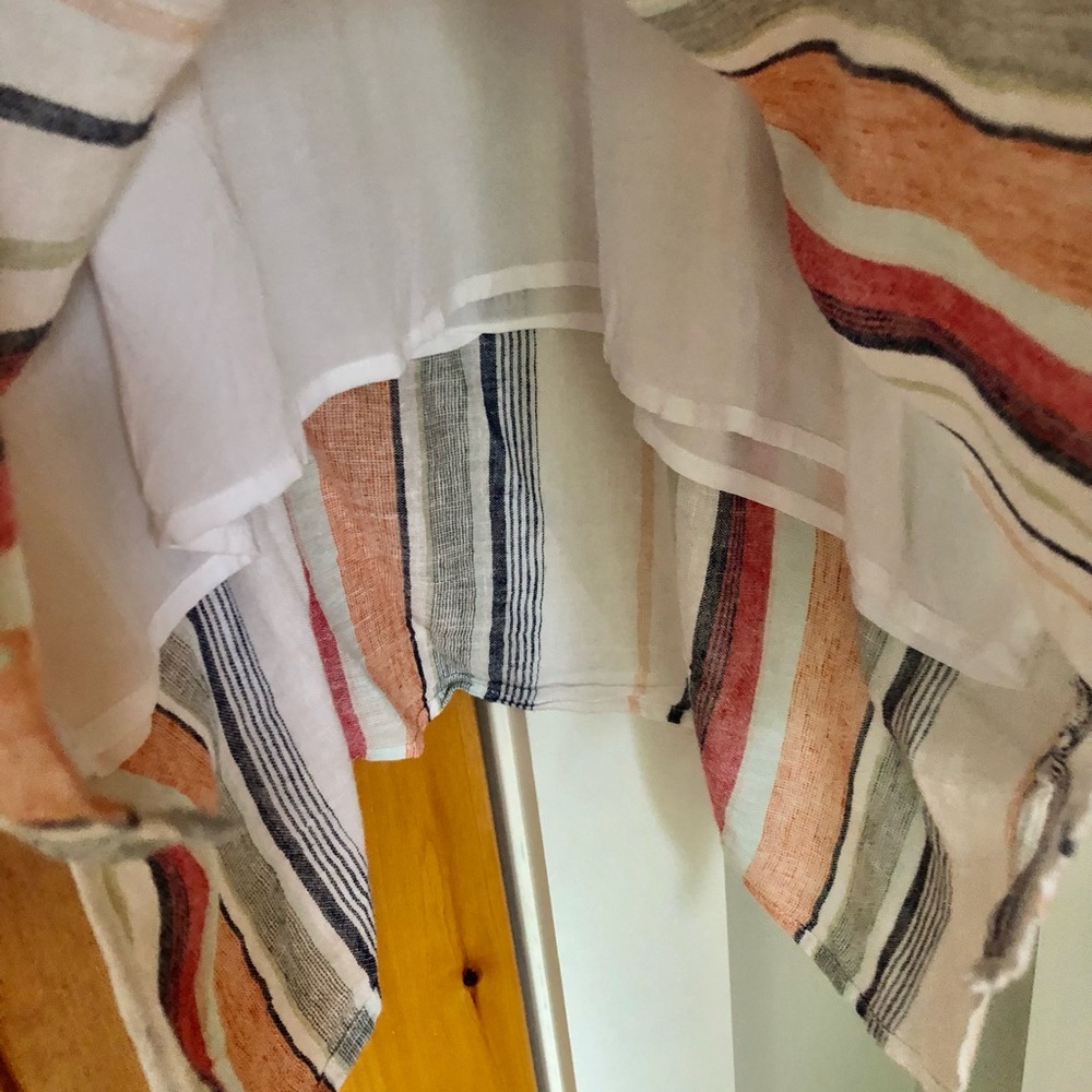 Nwot Rails Wren Marrakesh Stripe Linen Blend Dress - image 6